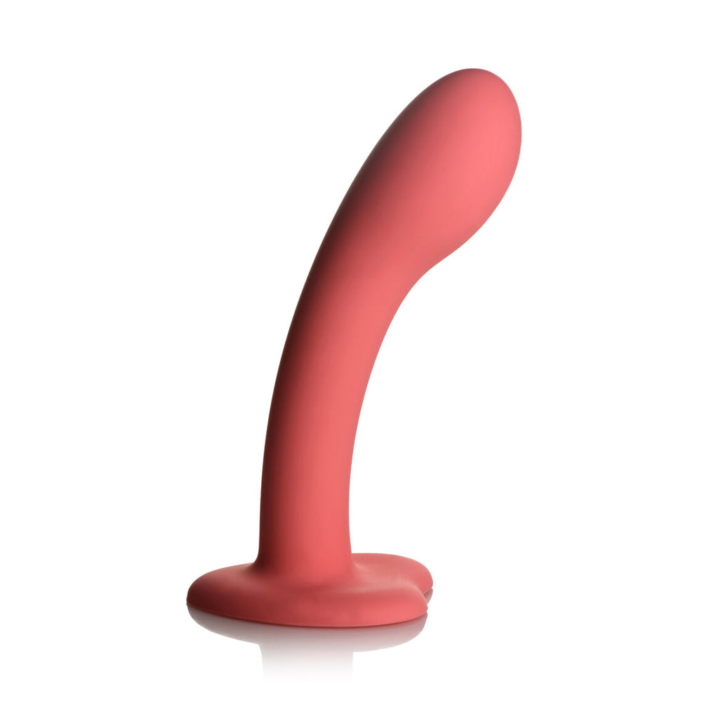 Simply Sweet G-Spot Silicone Dildo Pink | 653078943405 | Available at EroticWarehouse.com