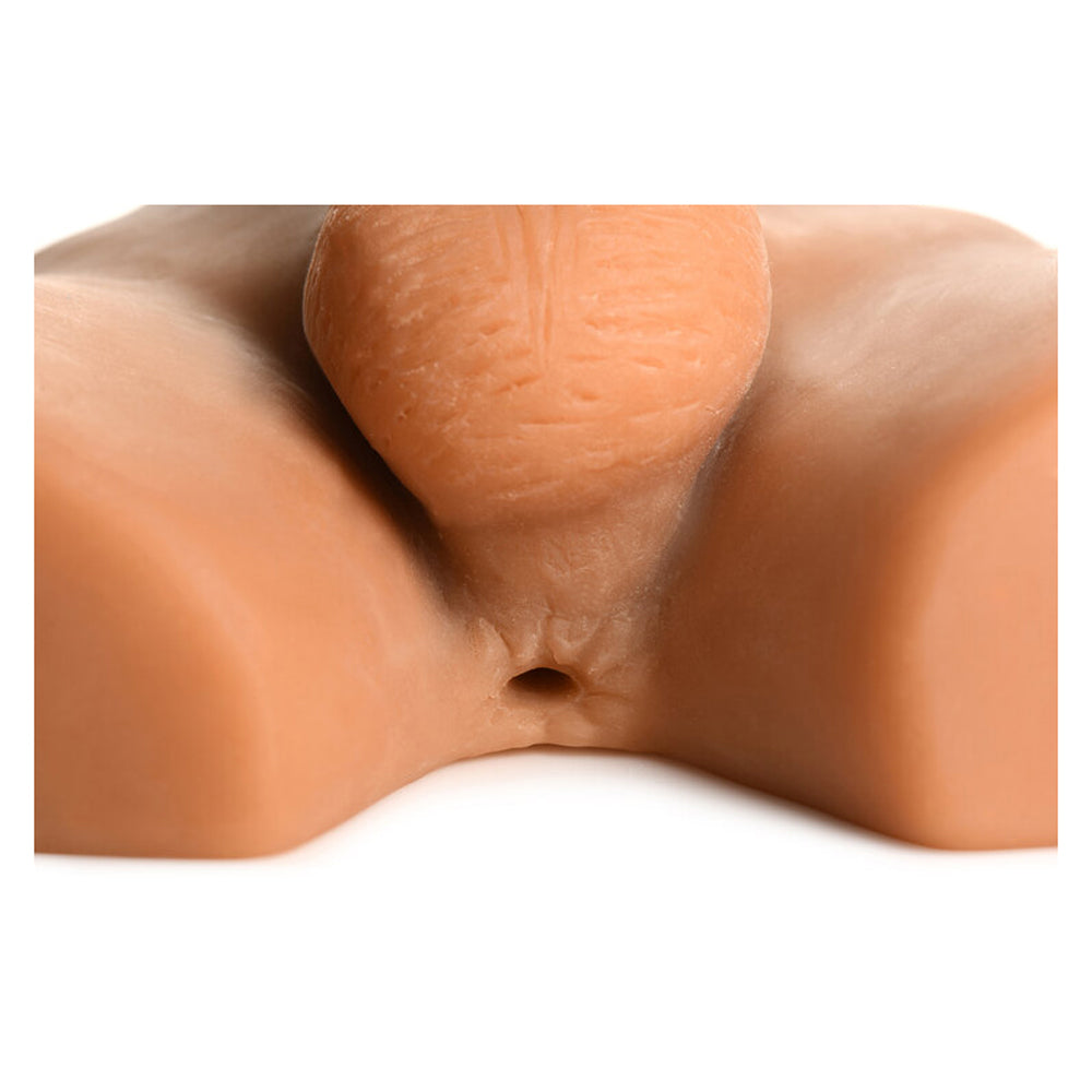 Jock Ass Masturbator W/ Poseable Dildo Medium | 653078943559 | Available at EroticWarehouse.com