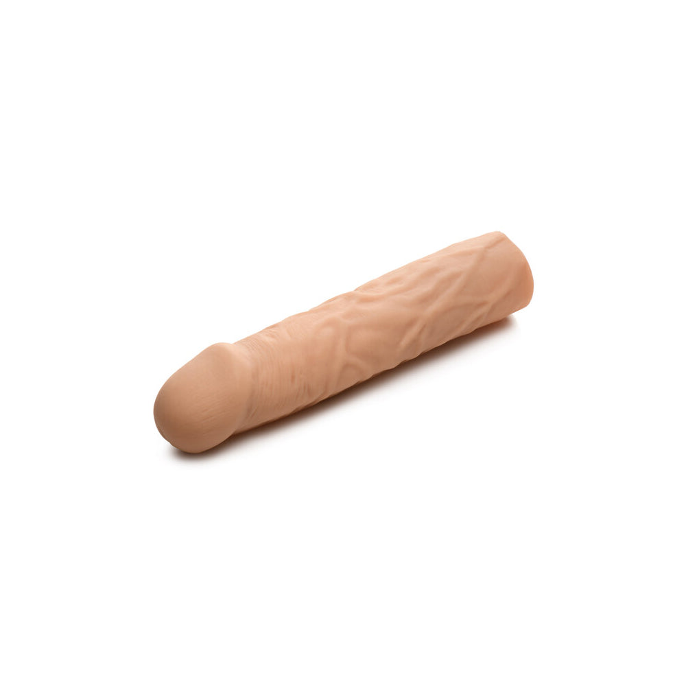Jock Extra Long 1.5" Penis Extension Sleeve Light | 653078943771 | Available at EroticWarehouse.com