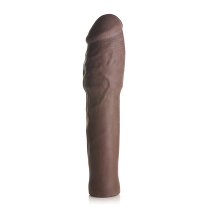 Jock Extra Thick 2" Penis Extension Sleeve Dark | 653078943849 | Available at EroticWarehouse.com