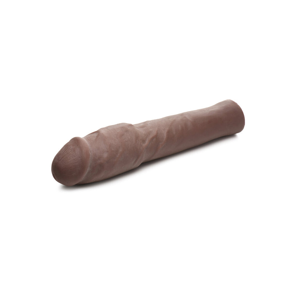 Jock Extra Thick 2" Penis Extension Sleeve Dark | 653078943849 | Available at EroticWarehouse.com