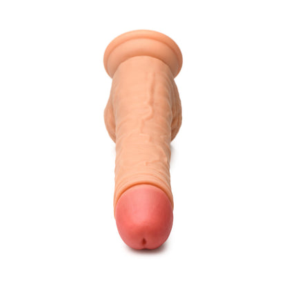 Thinz 7" Uncut Dildo With Balls Light | 653078944075 | Available at EroticWarehouse.com