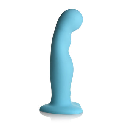 Simply Sweet 21X Vibrating Thick Silicone Dildo With Remote Blue | 653078944129 | Available at EroticWarehouse.com