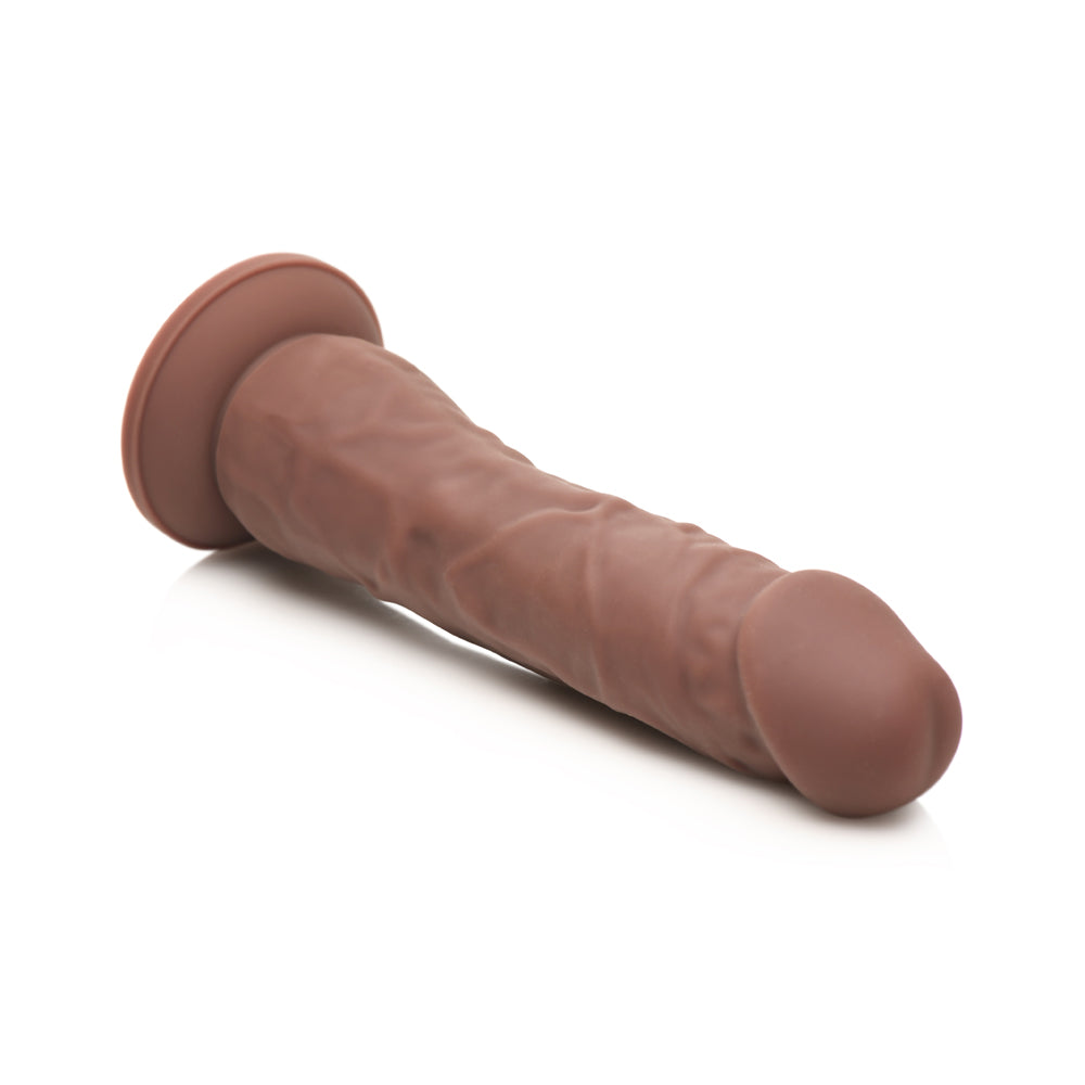 Easy Riders 7" Silicone Dildo Dark | 653078944655 | Available at EroticWarehouse.com