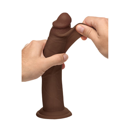 Jock Real Skin 9.5" Silicone Dildo Dark | 653078944778 | Available at EroticWarehouse.com