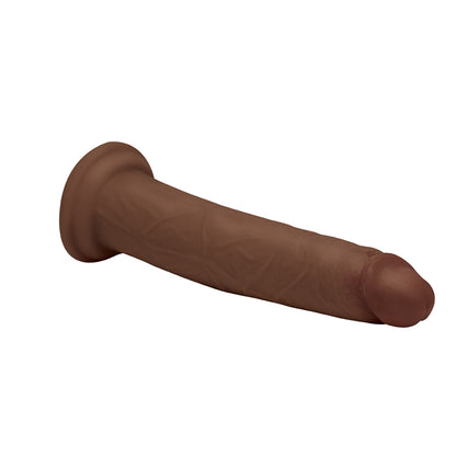 Jock Real Skin 9.5" Silicone Dildo Dark | 653078944778 | Available at EroticWarehouse.com