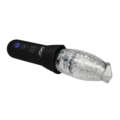 Jock Spinning, Thrusting, & Vibrating Masturbator | 653078944846 | Available at EroticWarehouse.com