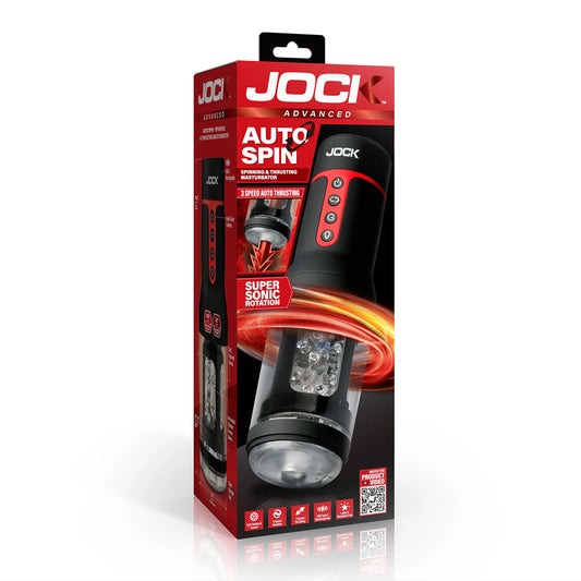 Jock Auto Spin Spinning And Thrusting Masturbator | 653078944969 | Available at EroticWarehouse.com