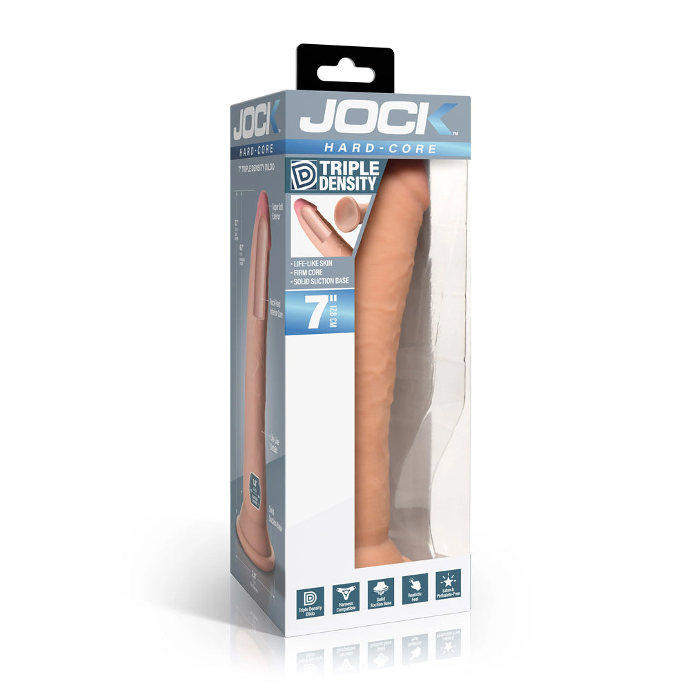 Jock Hard-Core 7" Triple Density Dildo | 653078945003 | Available at EroticWarehouse.com