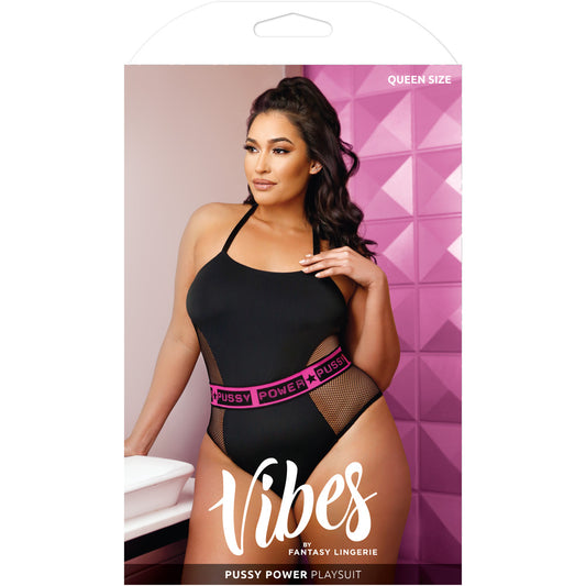 Pussy Power Playsuit Queen | 657447087455 | Available at EroticWarehouse.com