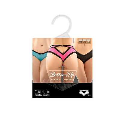 Dahlia Cheeky Hipster Panty Turquoise S/M | 657447088957 | Available at EroticWarehouse.com