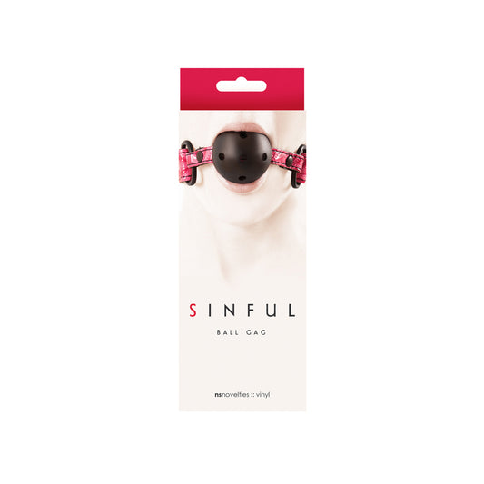 Sinful - Ball Gag | 657447091650 | Available at EroticWarehouse.com