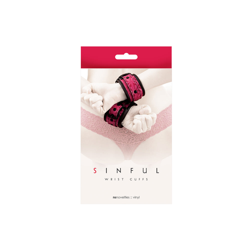 Sinful - Wrist Cuffs | 657447091674 | Available at EroticWarehouse.com