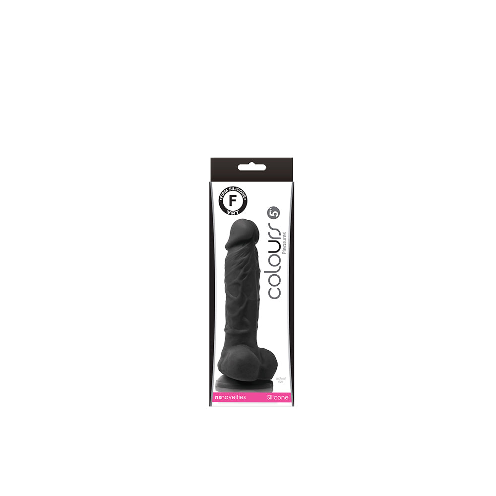 Colours Pleasure 5" - Black | 657447091995 | Available at EroticWarehouse.com