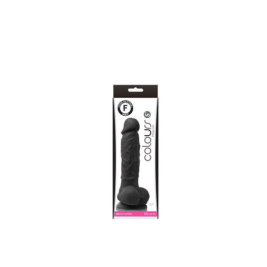 Colours Pleasure 5" - Black | 657447091995 | Available at EroticWarehouse.com