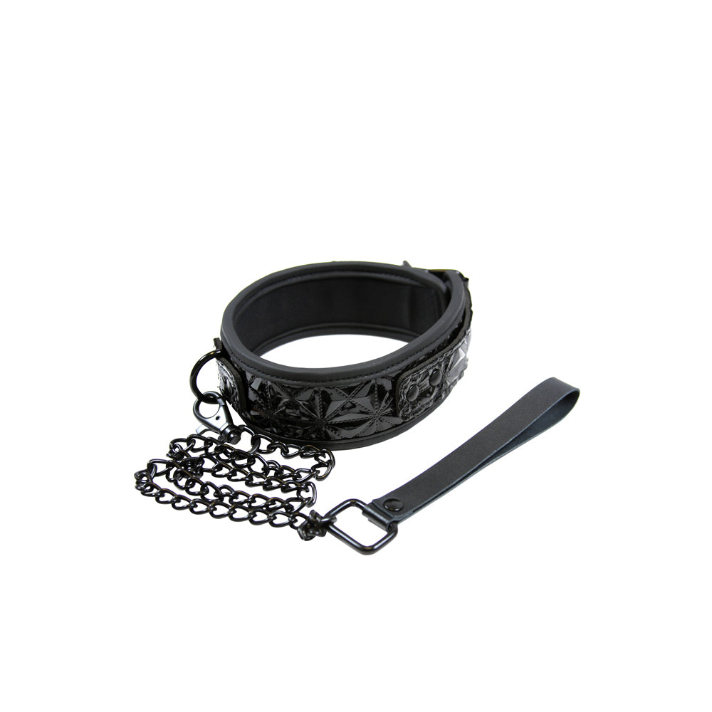 Sinful - Black - Collar | 657447092244 | Available at EroticWarehouse.com