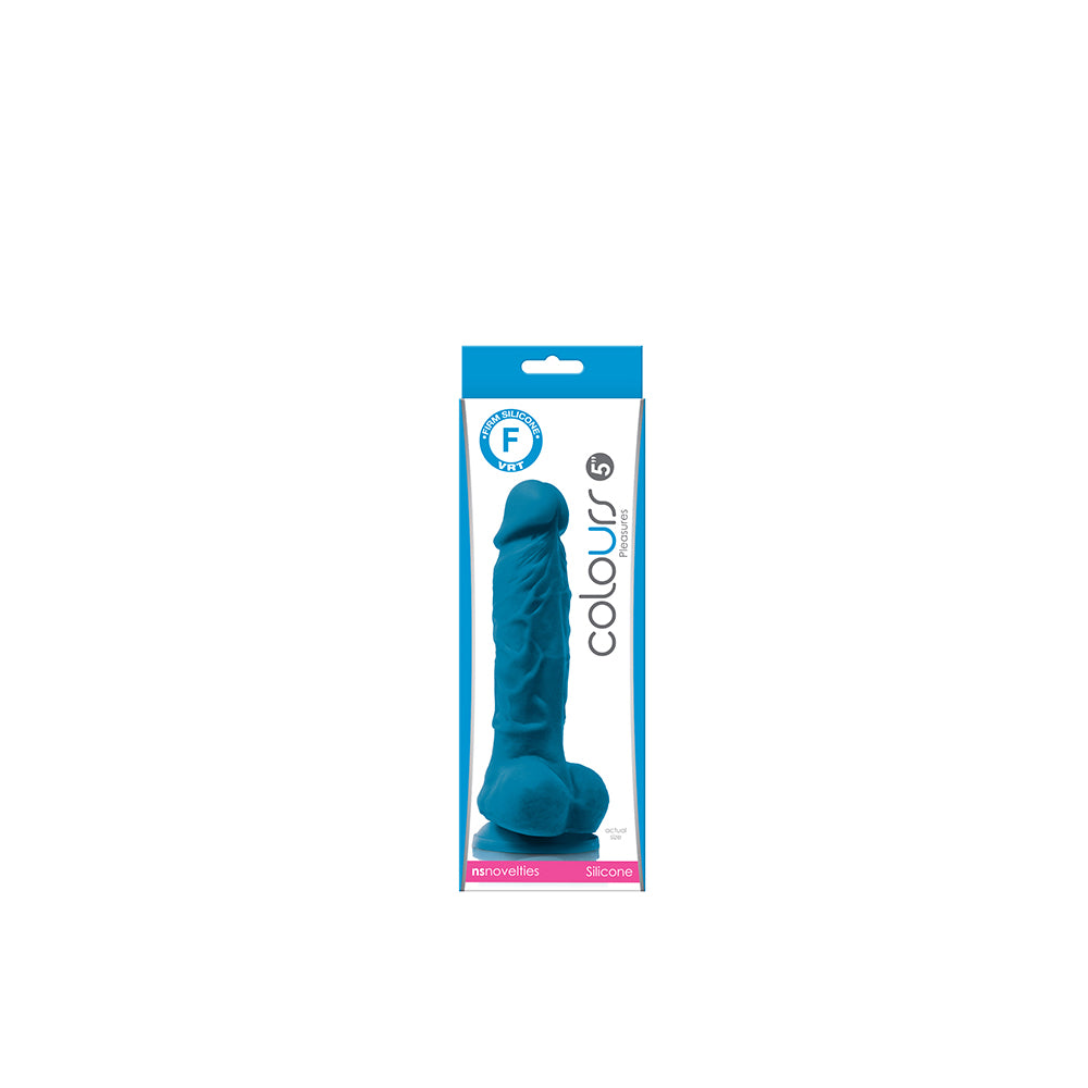 Colours Pleasure 5" - Blue | 657447093876 | Available at EroticWarehouse.com
