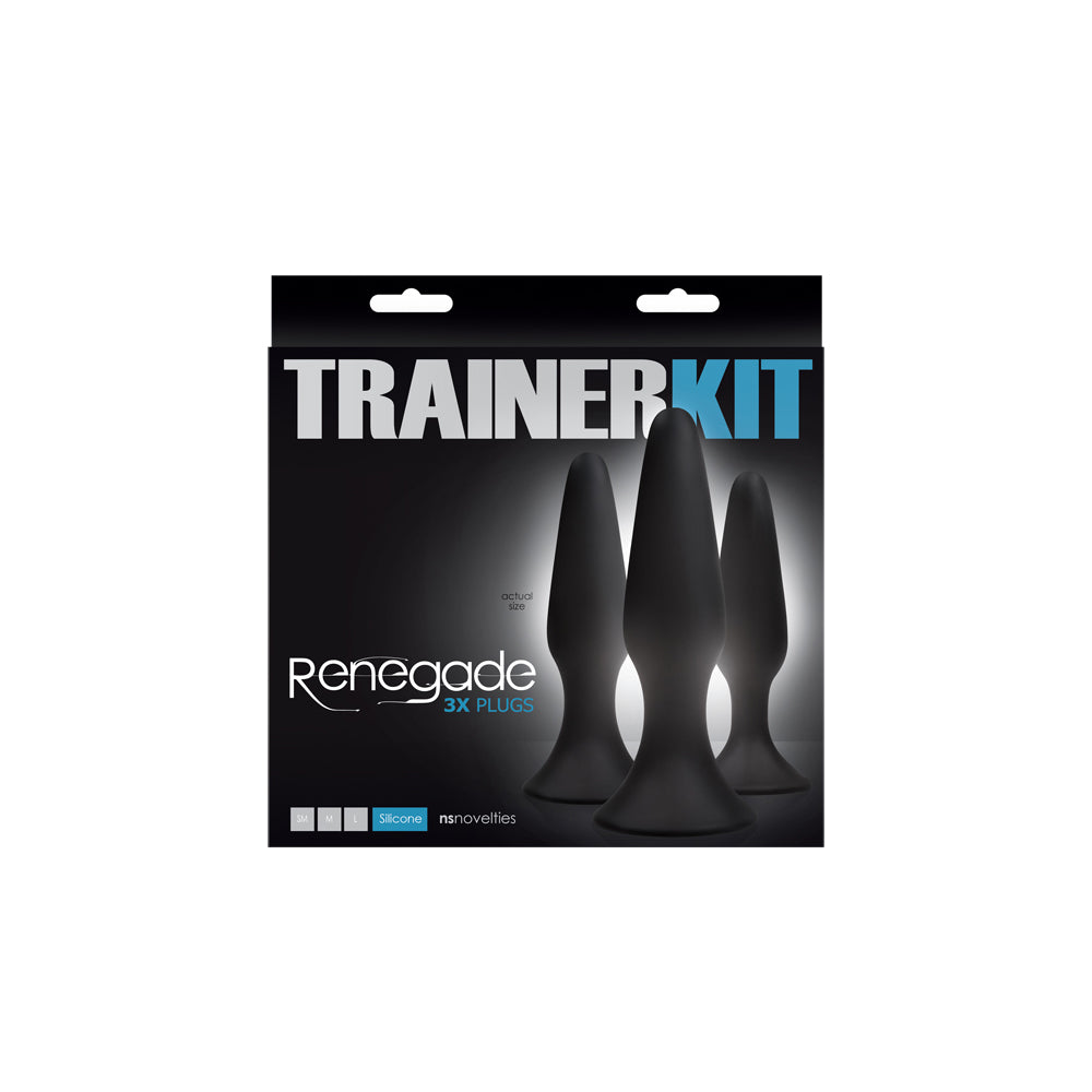 Renegade - Sliders 3Pc Kit - Black | 657447094194 | Available at EroticWarehouse.com