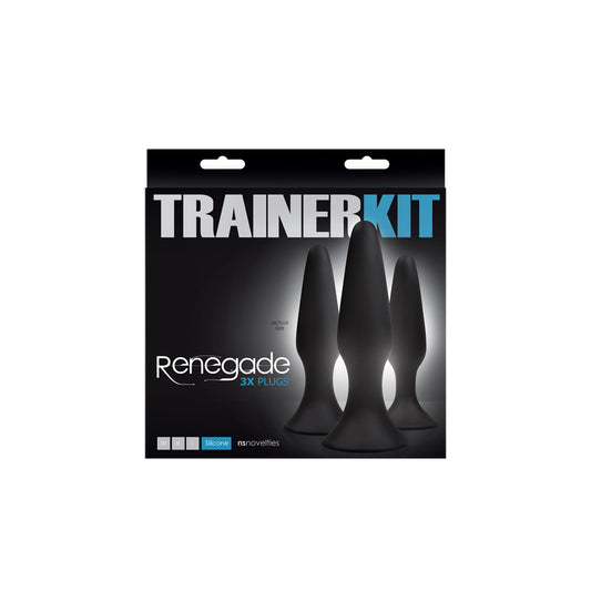 Renegade - Sliders 3Pc Kit - Black | 657447094194 | Available at EroticWarehouse.com