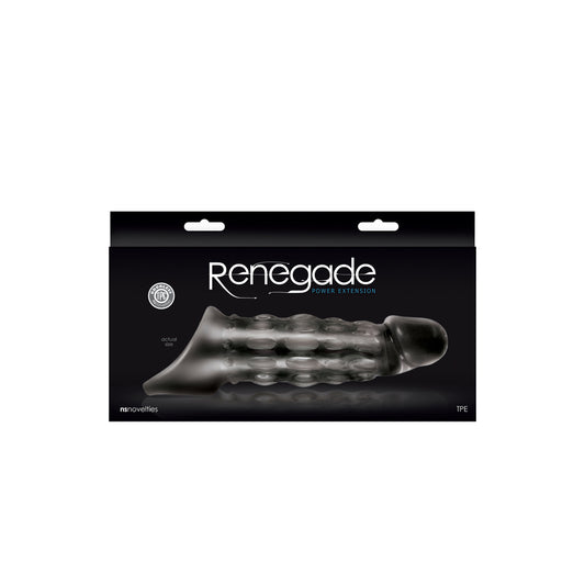 Renegade - Power Extension - Clear | 657447094965 | Available at EroticWarehouse.com