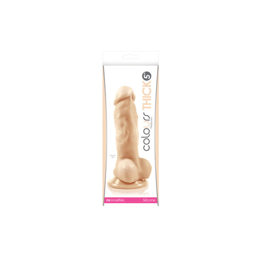 Colours Pleasures - Thick 5" - White | 657447095672 | Available at EroticWarehouse.com