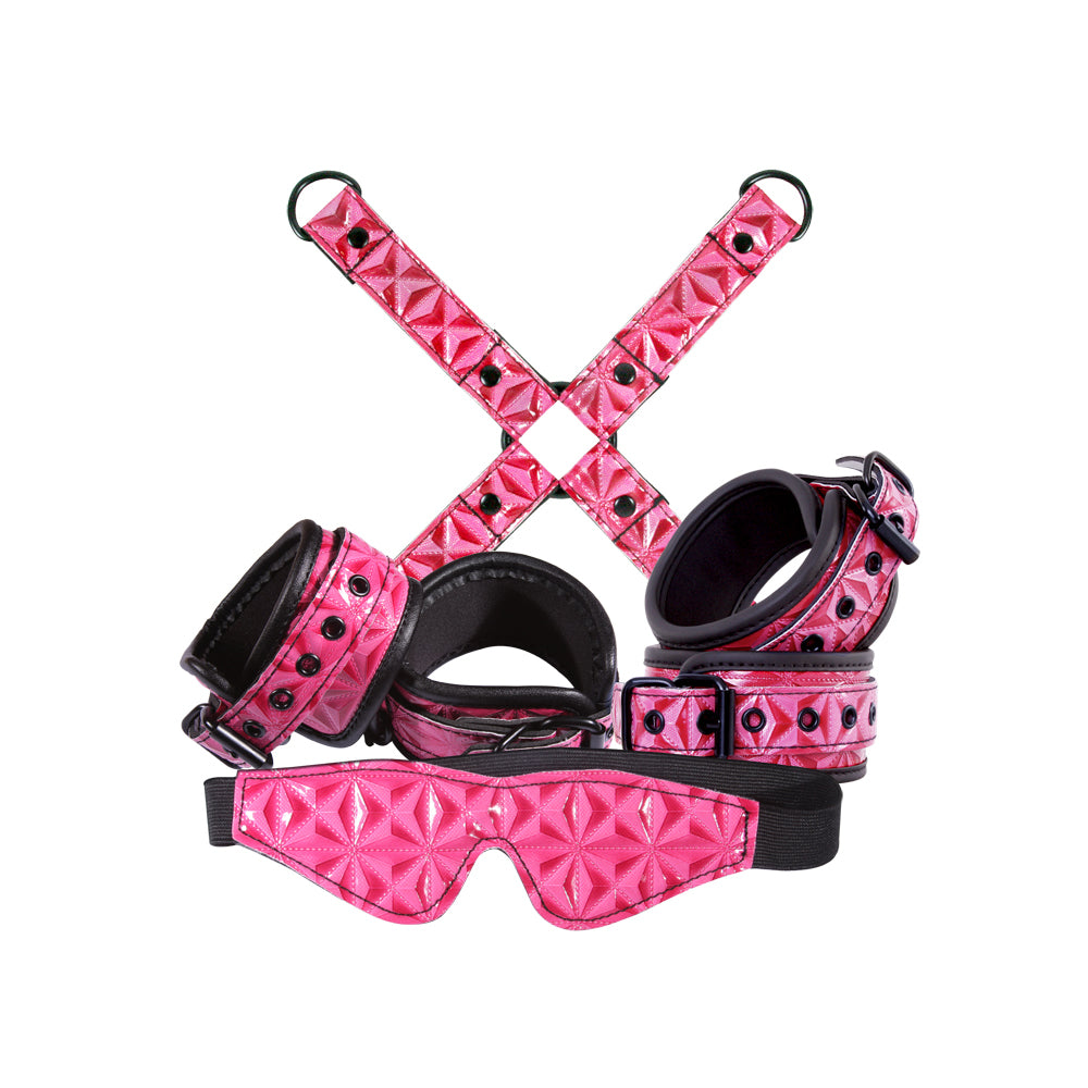 Sinful Bondage Kit Pink | 657447096587 | Available at EroticWarehouse.com