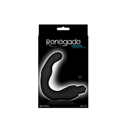 Renegade Vibrating Massager III Black | 657447097034 | Available at EroticWarehouse.com