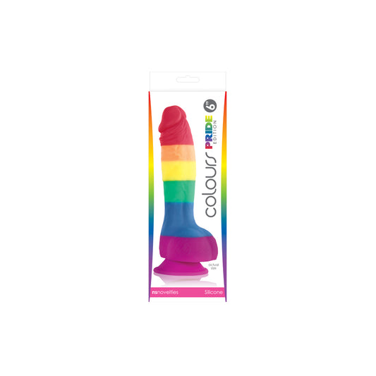 Colours Pride Edition 6" Dong | 657447097171 | Available at EroticWarehouse.com