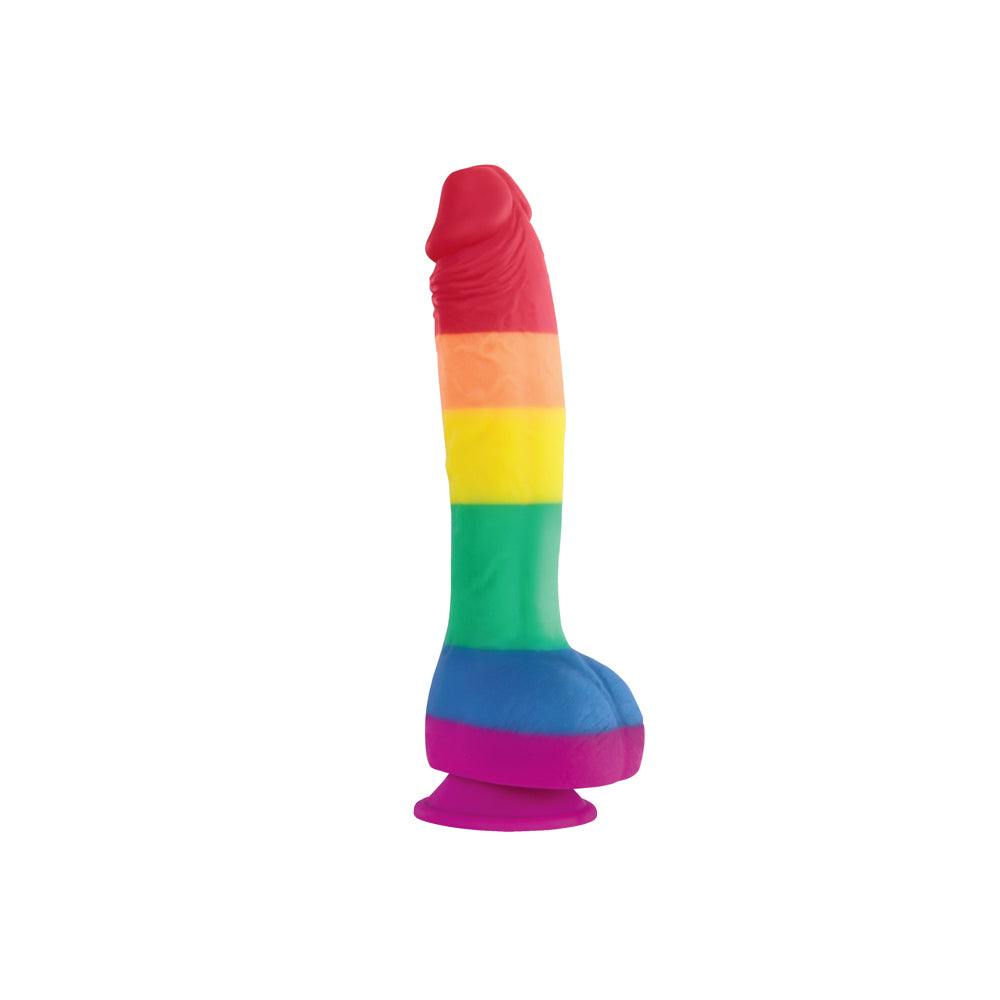 Colours Pride Edition 8" Dong | 657447097188 | Available at EroticWarehouse.com