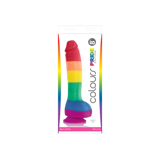 Colours Pride Edition 8" Dong | 657447097188 | Available at EroticWarehouse.com