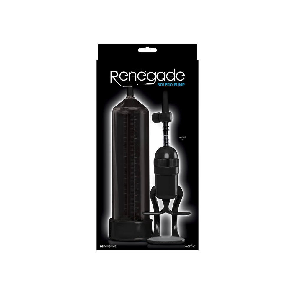 Renegade Bolero Pump Black | 657447097218 | Available at EroticWarehouse.com