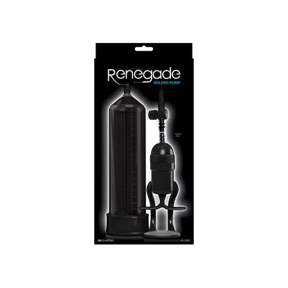 Renegade Bolero Pump Black | 657447097218 | Available at EroticWarehouse.com