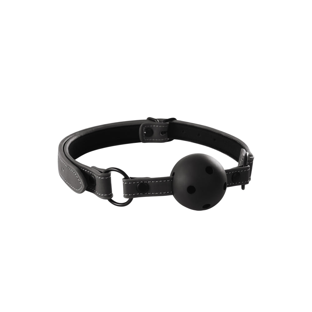 Renegade Bondage Ball Gag Black | 657447097706 | Available at EroticWarehouse.com
