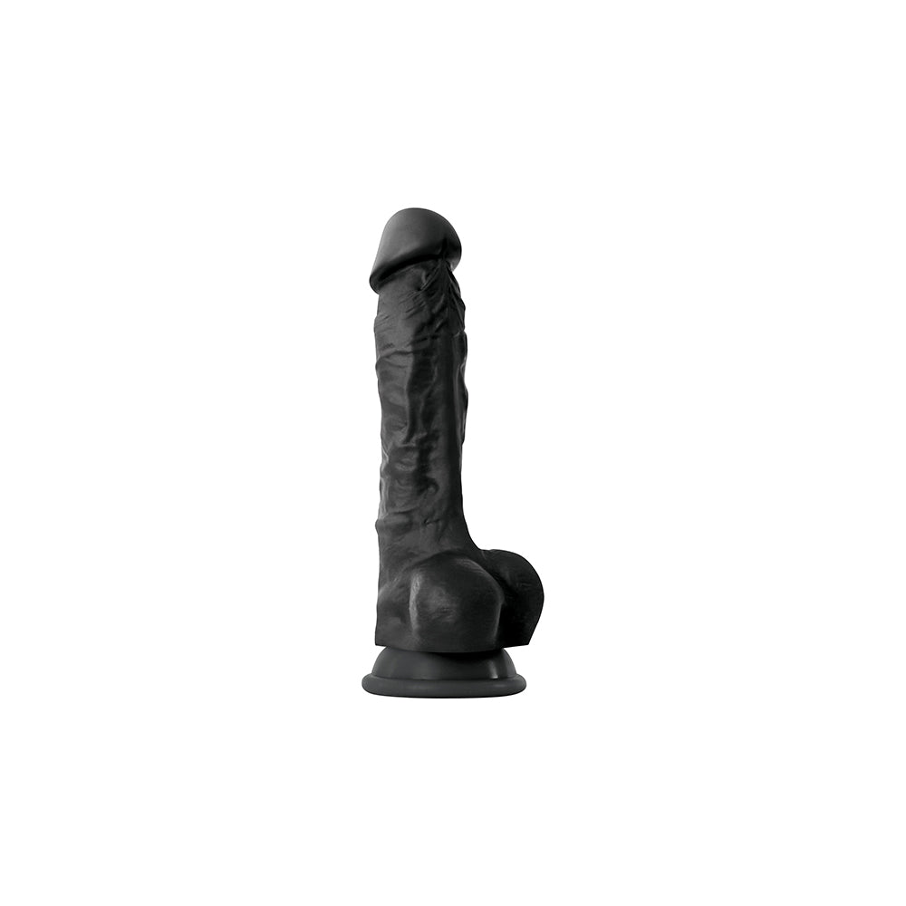 Colours Pleasures 7" Dildo Black | 657447098000 | Available at EroticWarehouse.com