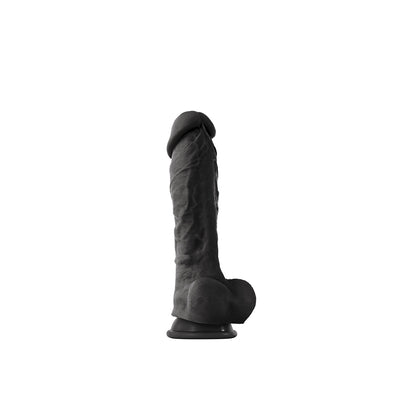Colour-Soft 8" Soft Dildo Black | 657447098437 | Available at EroticWarehouse.com