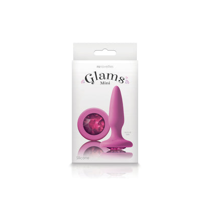 Glams Mini Pink Gem | 657447098888 | Available at EroticWarehouse.com