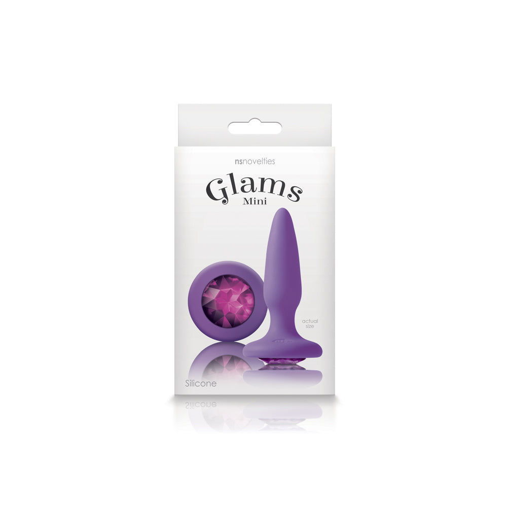 Glams Mini Purple Gem | 657447098895 | Available at EroticWarehouse.com