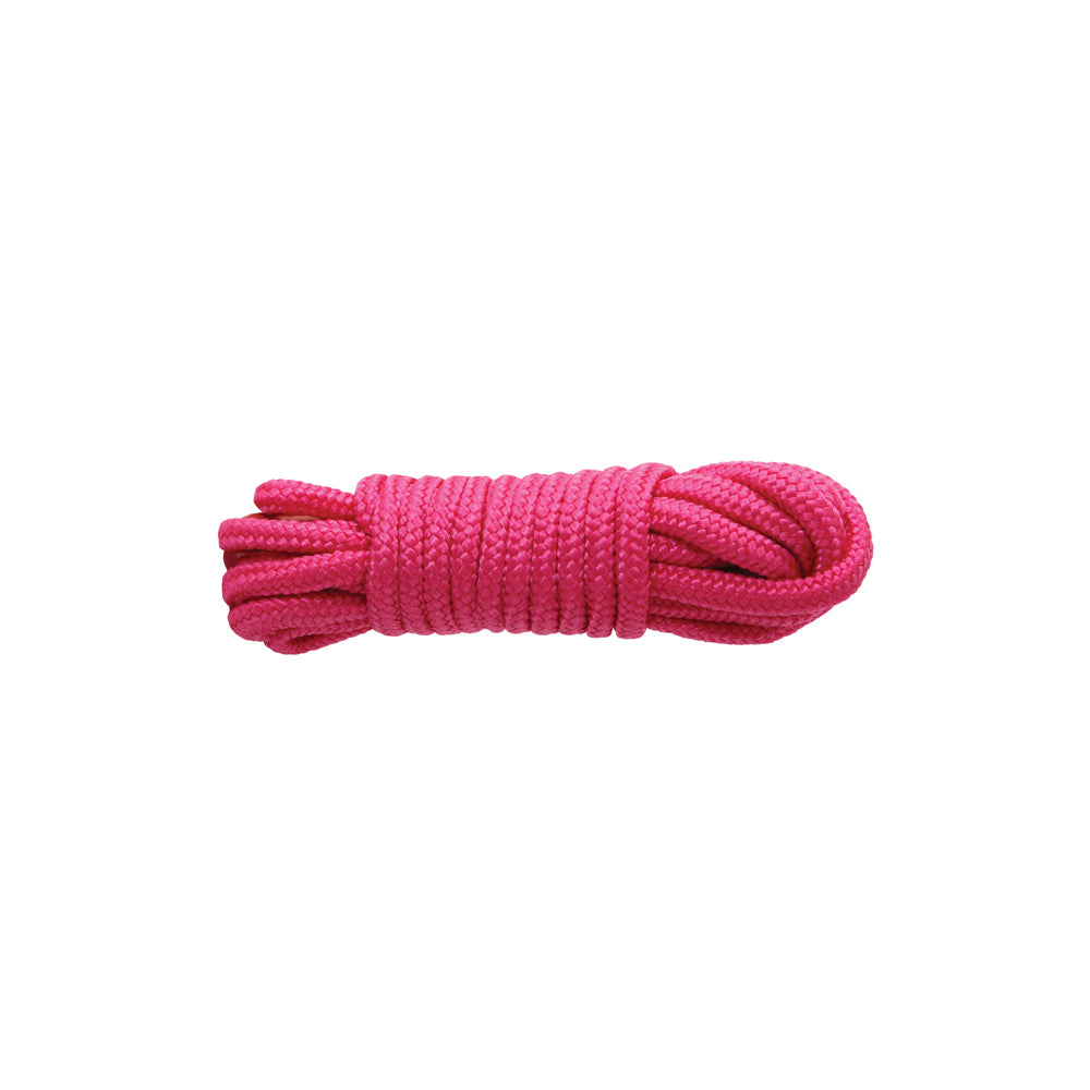 Sinful Nylon Rope 25Ft Pink | 657447099922 | Available at EroticWarehouse.com