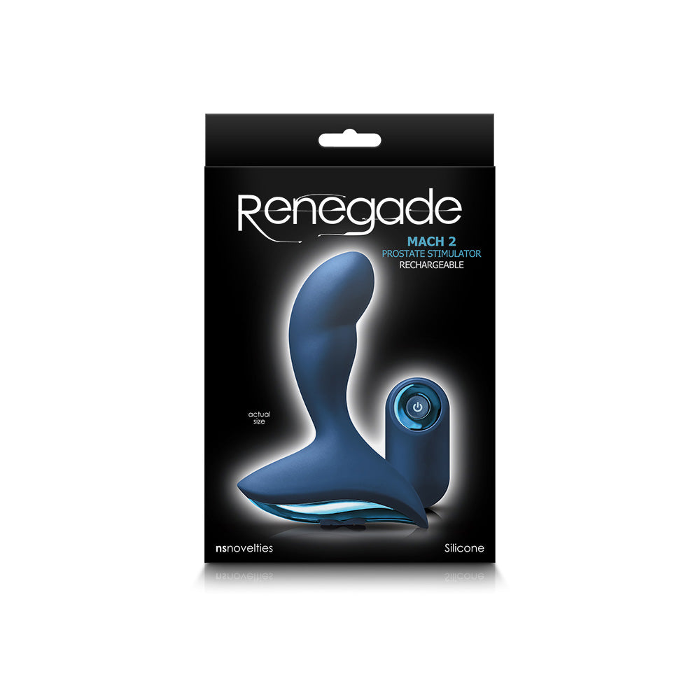 Renegade Mach Ii Blue | 657447101274 | Available at EroticWarehouse.com