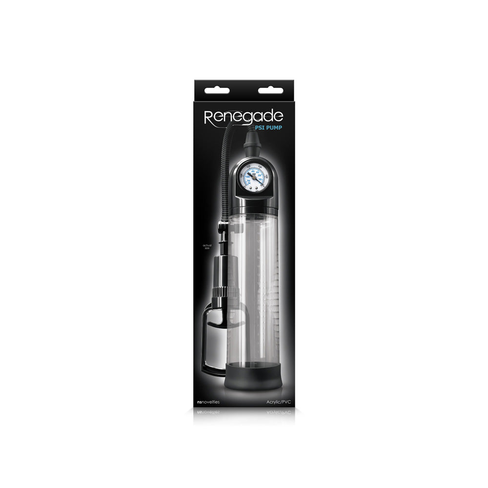 Renegade Psi Pump Black | 657447101748 | Available at EroticWarehouse.com