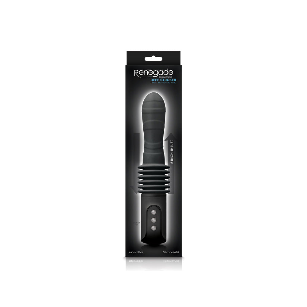 Renegade Deep Stroker Black | 657447101809 | Available at EroticWarehouse.com