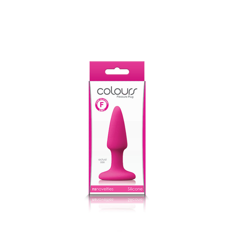 Colours Pleasures Mini Plug Pink | 657447101847 | Available at EroticWarehouse.com