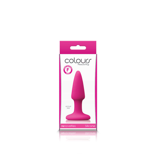 Colours Pleasures Mini Plug Pink | 657447101847 | Available at EroticWarehouse.com