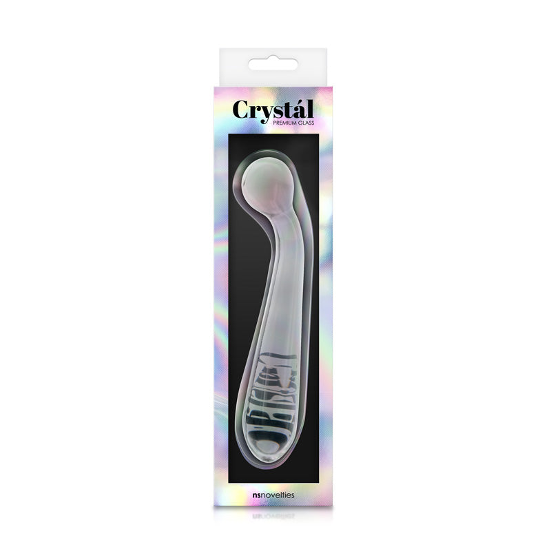 Crystal G Spot Wand Clear | 657447102226 | Available at EroticWarehouse.com