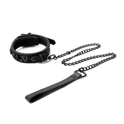 Sinful 1" Collar Black | 657447102431 | Available at EroticWarehouse.com