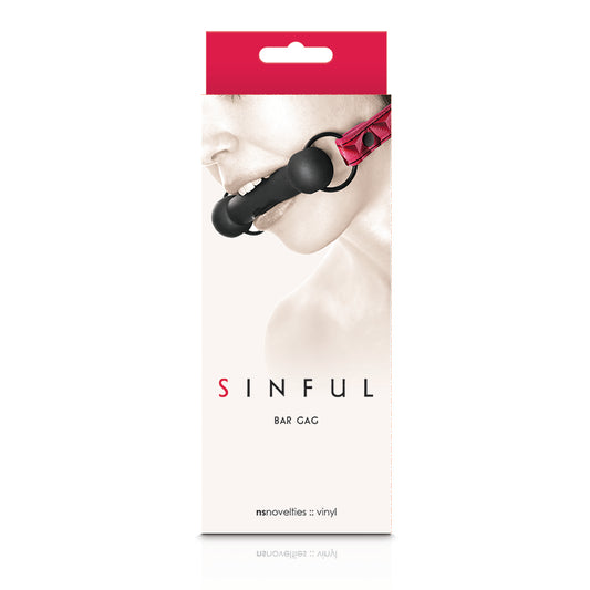 Sinful Bar Gag Pink | 657447102462 | Available at EroticWarehouse.com