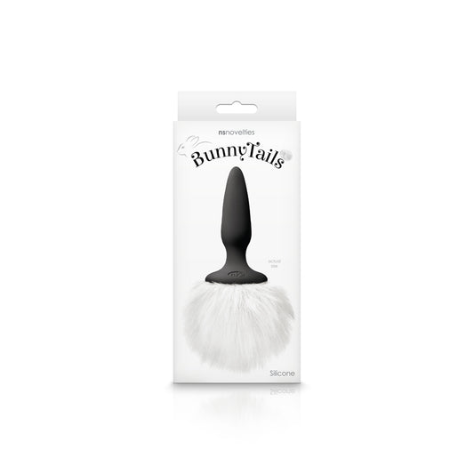 Bunny Tails Mini White Fur | 657447102479 | Available at EroticWarehouse.com