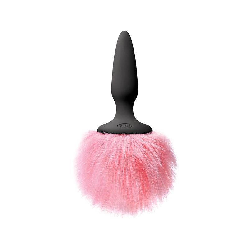 Bunny Tails Mini Pink Fur | 657447102493 | Available at EroticWarehouse.com
