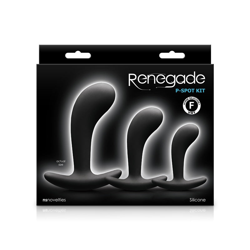 Renegade P Spot Kit Black | 657447102646 | Available at EroticWarehouse.com