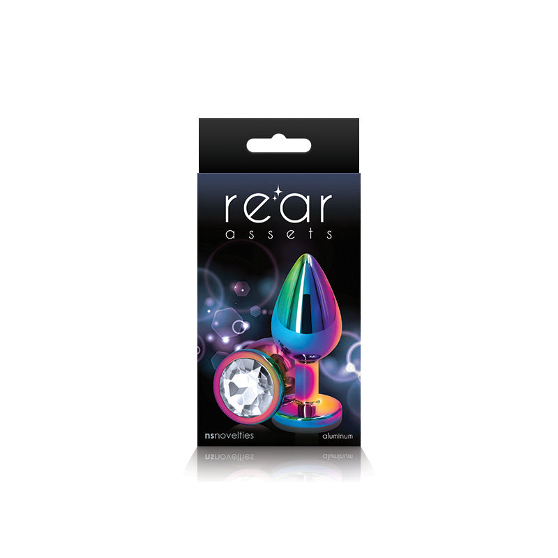 Rear Assets Mulitcolor Medium Clear | 657447102974 | Available at EroticWarehouse.com